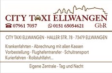 Bild 1 City Taxi Ellwangen in Ellwangen