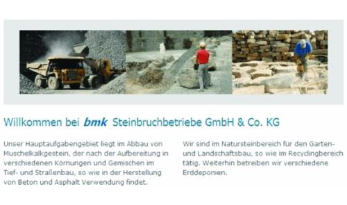 bmk Steinbruchbetriebe GmbH & Co. KG Werk Robert Bopp Ilsfeld in Ilsfeld - Logo