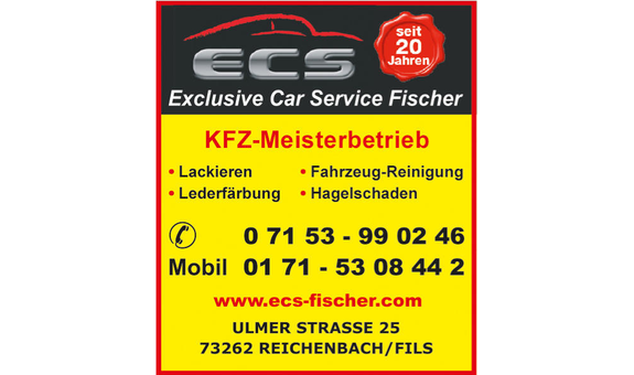 ECS Exclusive Car Service Fischer e.K. in Geislingen an der Steige - Logo