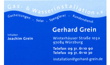 Kundenbild groß 1 Grein Gerhard Gas- und Wasserinstallation e.K.