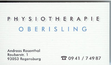 Kundenbild groß 1 Rosenthal Andreas u. Physiotherapie Rosenthal
