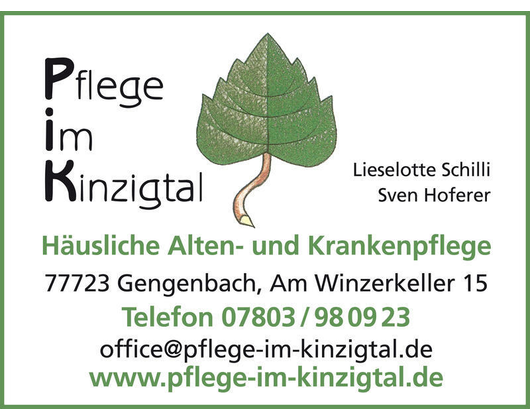 Kundenfoto 1 Pflege im Kinzigtal