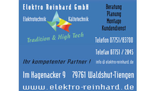Kundenbild groß 1 Elektro Reinhard GmbH