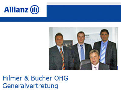 Kundenfoto 2 Allianz Versicherung Hilmer und Bucher OHG Generalvertretung