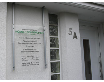 Kundenfoto 1 Versicherungsagentur Hönnerscheid GmbH