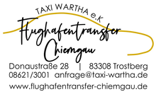 Kundenbild groß 2 Flughafentransfer Chiemgau (Wartha)