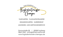 Kundenbild groß 1 Flughafentransfer Chiemgau (Wartha)