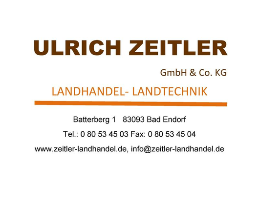 Kundenfoto 1 Zeitler Ulrich GmbH & Co.KG Landhandel