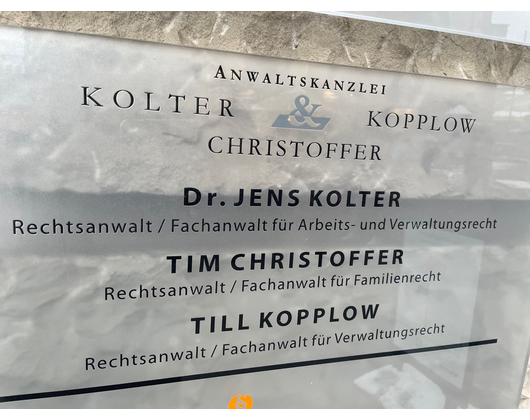 Kundenfoto 2 Anwaltskanzlei Kolter, Christoffer & Kopplow