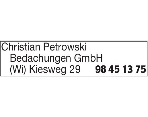 Kundenfoto 1 Dachdecker Petrowski Christian Bedachungen GmbH