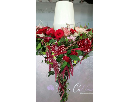 Kundenfoto 4 Blumen mit Herz Rosa CaNina