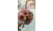 Kundenbild groß 7 Blumen mit Herz Rosa CaNina