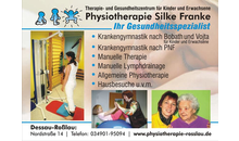 Kundenbild groß 4 Franke Silke Physiotherapie