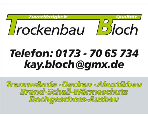 Kundenfoto 1 Trockenbau Bloch