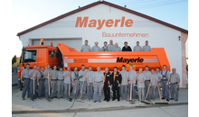 Kundenbild groß 1 Mayerle GmbH Bauunternehmen