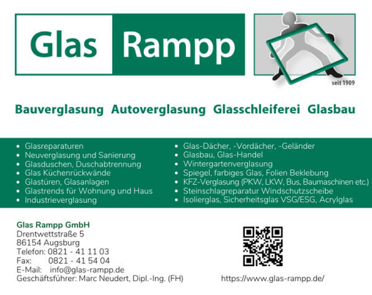 Kundenfoto 1 Glas Rampp GmbH Ihre Glaserei in Augsburg