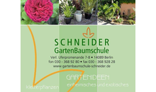 Kundenbild groß 1 Schneider Garten Baumschule