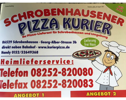 Kundenfoto 1 Pizza Kurier