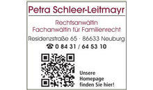 Kundenbild groß 1 Rechtsanwältin Schleer-Leitmayr Petra