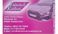 Kundenbild groß 1 Fahrschule Küblbeck