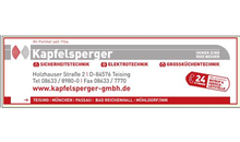 Kundenbild groß 1 Kapfelsperger GmbH