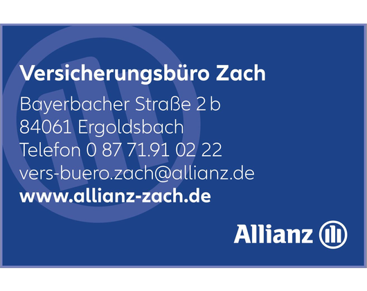 Kundenfoto 1 Allianz Versicherungsbüro Zach