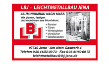 Kundenbild groß 6 Leichtmetallbau LBJ GmbH