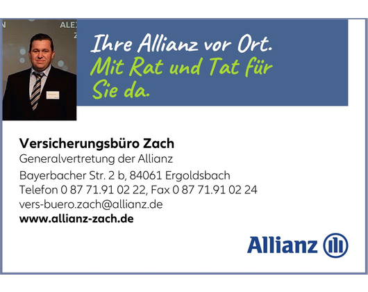 Kundenfoto 2 Allianz Versicherungsbüro Zach
