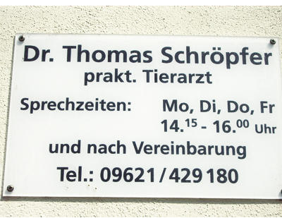 Kundenfoto 1 Schröpfer Thomas Dr.med.vet. prakt.Tierarzt