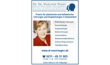 Kundenbild groß 2 Hagen Marianne Dr. Dr. Mund- Kiefer- und Gesichtschirurgie Plastische Operationen