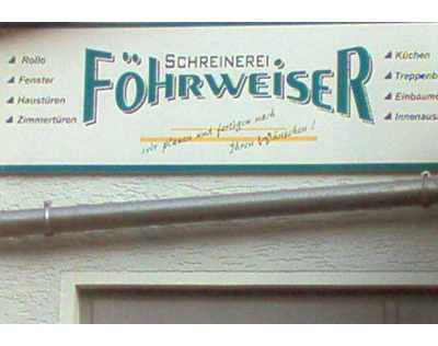 Kundenfoto 1 Föhrweiser Winfried Schreinerei