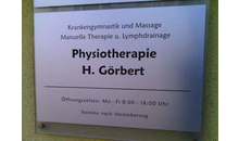 Kundenbild groß 1 Massage u. Physiotherapie Krankengymnastik Görbert Heinz