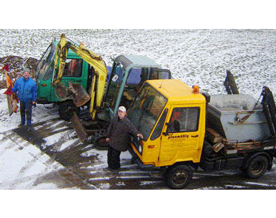 Kundenfoto 1 Schönherr Dietmar Kleintransporte, Baggerarbeiten, Baureparaturen