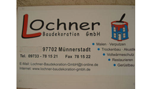 Kundenbild groß 2 Lochner Baudekoration GmbH