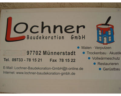 Kundenfoto 2 Lochner Baudekoration GmbH