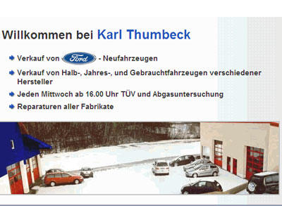 Kundenfoto 1 Thumbeck Karl KFZ-Reparaturwerkstätte