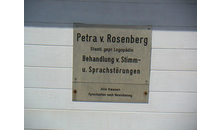 Kundenbild groß 1 Rosenberg von Petra staatl. gepr. Logopädin