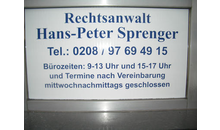 Kundenbild groß 1 Sprenger Hans-Peter