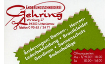 Kundenbild groß 1 Gehring Änderungsschneiderei