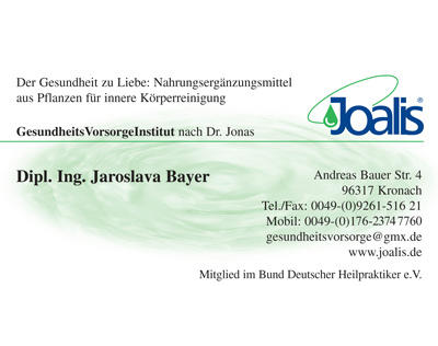 Kundenfoto 1 Bayer Jaroslava Dipl.-Ing.