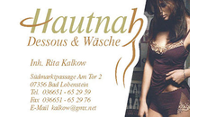 Kundenbild groß 1 Hautnah Dessous Wäsche Rita Kalkow