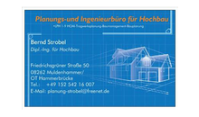 Kundenbild groß 1 Strobel Bernd Dipl.-Ing.(FH) Dipl.-BauIng. Architekt für Bauplanung
