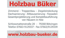 Kundenbild groß 1 Holzbau Büker GmbH