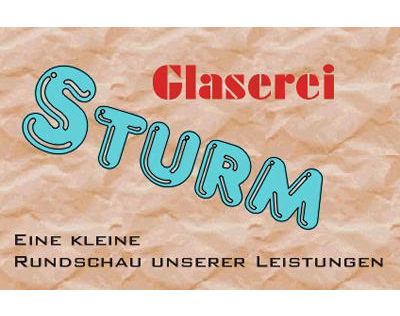 Kundenfoto 3 Glaserei Sturm GmbH