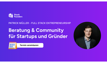 Kundenbild groß 1 stackfounders.io – Ganzheitliche Beratung für Strategie, Marketing, Vertrieb & Tech-Tools für Startups und Gründer