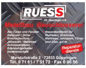 Kundenfoto 1 Ruess Metallbau-Bauschlosserei