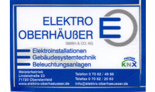 Kundenbild groß 1 Oberhäußer GmbH & Co. KG Elektromeisterbetrieb