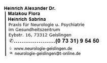 Kundenbild groß 2 Dr. Alexander Heinrich & Kollegen Praxis für Neurologie und Psychiatrie im Gesundheitszentrum