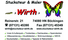 Kundenbild groß 1 Stuckateur & Maler Wirth