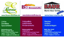 Kundenbild groß 1 Baur Martin GmbH - Bauunternehmen + Bio-Brennstoffe + Edelobstbrände - Rottenburg